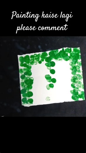 Easy DIY painting with the help of your fingers 🤌 #arttutorial #beginnerarttips #creativetutorial