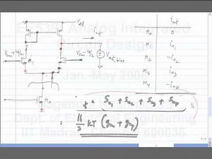 lecture 40 Differential pair frequency response, noise
