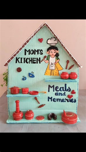 DIY Kitchen Wall Decor Ideas 💡🥰 #diy #kitchenwalldecor #homedecor #shorts #viralshorts #art #craft