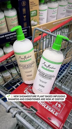Shea Moisture Plant Based Infusions Shampoo & Conditioner at Costco
