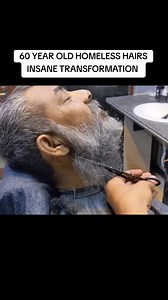 Homeless to handsome transformation #shave #barbar #haircutchallenge | Fade Cutting