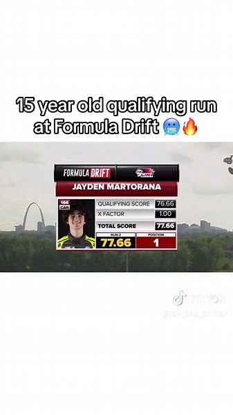 15-Year-Old Qualifying Run at Formula Drift in Corvette C6