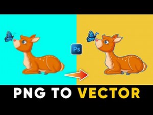 Convert PNG to Vector in Photoshop – Easy & Fast Tutorial