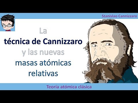 La técnica de Cannizzaro y los nuevos pesos atómicos relativos