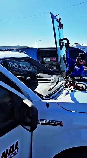 Ford F-150 Windshield Replacement Process 🛻 Glass Repair Phoenix AZ #Shorts