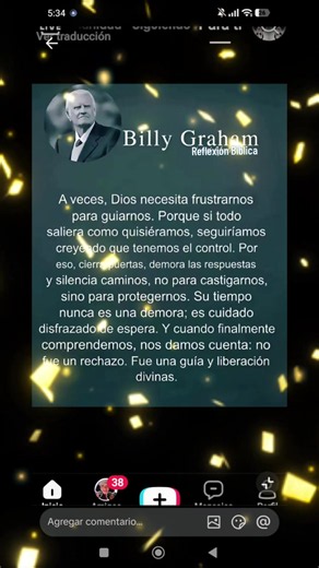 Reflexión Bíblica de Billy Graham: Un Mensaje de Fe para Ti