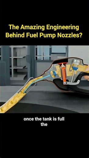 The Amazing Engineering Behind Fuel Pump Nozzles? #science #facts