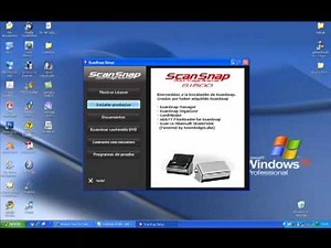 Fujitsu ScanSnap s1500 - Instalación de los programas