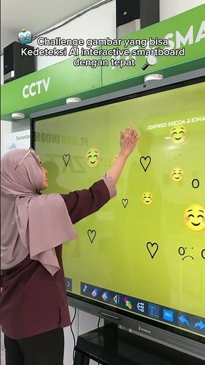 CHALLENGE GAMBARAN EMOJI YANG BISA KE DETEKSI AI INTERACTIVE SMARTBOARD 🧐⁉️