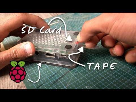 Micro SD Card removal from a Raspberry PI that's in a case