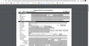 Formulir pendidik dan tenaga kependidikan sekolah/madrasah