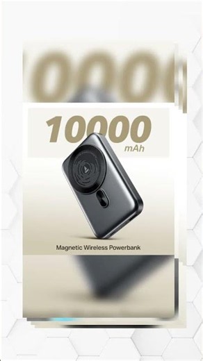 boAt New Launch EnergyShroom PB331 (Magsafe) 10000mAh Magnetic Wireless Powerbank, 15W Wireless &...