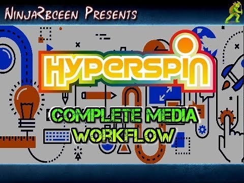 Hyperspin-Workflow to complete a media wheel