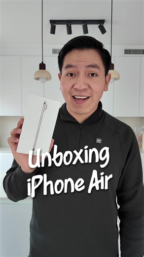 Unboxing del iPhone Air #apple #iphone #tecnologia #unboxing #lifestyle