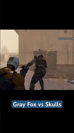 Mgs V mods Gray Fox vs Skulls #metalgearsolid
