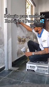 11K views · 3.1K reactions | Você está cansado de lidar com umidade no rodapé da sua parede que causa bolhas e descascamento da pintura? Conheça a solução definitiva com o Block Total da Decor Colors, uma massa hidrofóbica que cria um escudo de proteção contra a umidade. Aplique agora e diga adeus às bolhas e descascamento! #umidade #rodapé #parede #bolhas #descascamento #solução #blocktotal #decorcolors #massahidrofóbica #escudo | Decor Colors Manaus Dom Pedro | Facebook