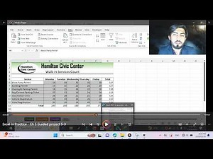 Excel 2021 In Practice - Ch 5 Guided project 5-3 | Excel 2024 & 365 Chapter 1-3 2-3 3-3 4-3 Week 4