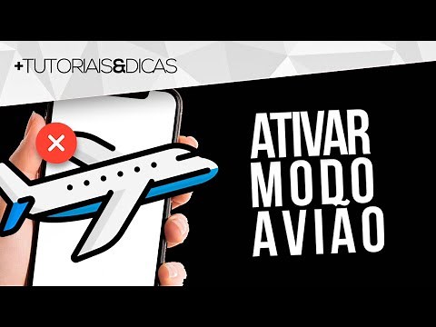 ❌ Como ATIVAR / DESATIVAR MODO AVIÃO no ANDROID - Modo OFFLINE / Modo Voo