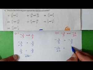 Q.6, Ex.8.1 Chapter:8 Rational Numbers | New Ncert Maths Class 7 | Cbse