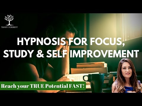 Hypnosis for Improving FOCUS, STUDY, EXAMS & Self Improvement (Improve your FOCUS!)