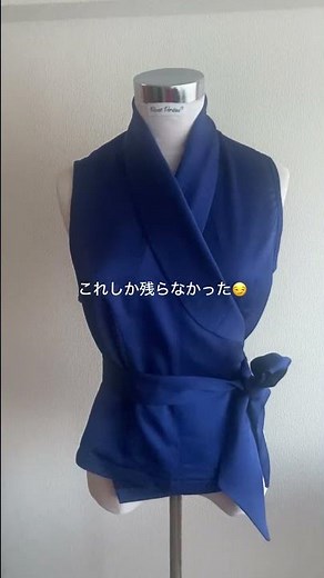 【着物リメイク】端切れまで愛す。シルクで作る極上ブラウス✨