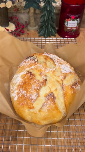 Melanie Hale on Instagram: "Dutch Oven No Knead Artisan Bread! INGREDIENTS * 3 cups unbleached all purpose flour * 1 3/4 teaspoons kosher salt * 1 teaspoon instant yeast (I use Saf) * 1 1/2 cups water (+ 1-3 extra teaspoons if too dry) DIRECTIONS >Make the dough the night before you plan on cooking bread. Measure dry ingredients into a large mixing bowl Lightly whisk together with a fork or a whisk. Add water and mix with fork, spatula, or danish dough hook until a shaggy mixture appears. Use sp