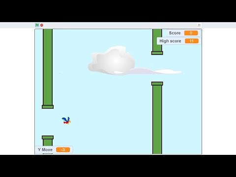 Making Flappy Bird in Scratch (CoderDojo Livestream)