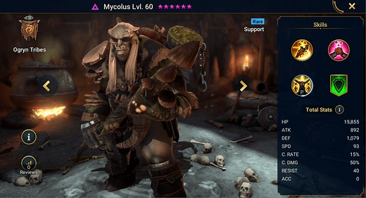 Mycolus - HellHades - Raid Shadow Legends