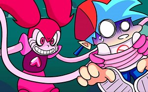 BOYFRIEND vs. SPINEL! Friday Night Funkin' Logic _ Cartoon Animation