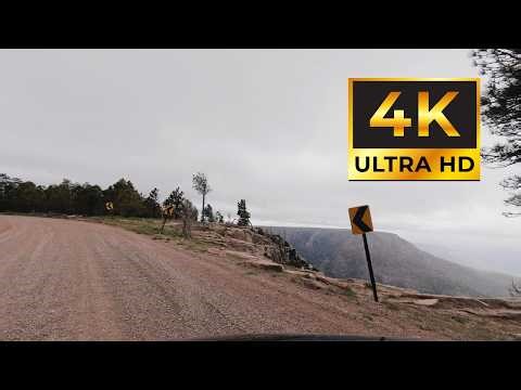 Driving Arizona’s Edge: FR 300 Rim Road | Mogollon Rim 4K POV