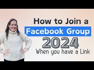 How to Join a Facebook Group when you have a link 2024