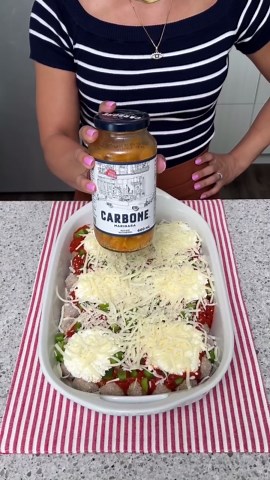 Easy Dump & Bake Meatball Casserole by The Shaba Kitchen