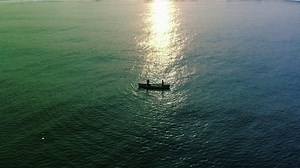 Fishing in the middle of the ocean - Free Stock Video Footage | Coverr