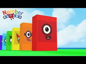 Counting Numberblocks on a Book Face 2 | Learn Numbers 1 to 100 for Kids