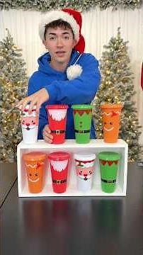 Christmas Four Box Speed Relay Race! Girls vs Boys