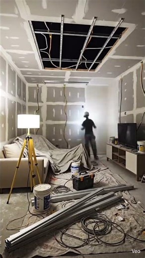 Amazing room timelapse #furniture #shorts #restoration #phonk
