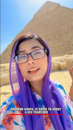 Pyramids of Giza are an ancient complex of three large pyramids built around 2600–2500 BC #pyramid