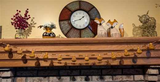 Fall Leaf Gourd Garland - Etsy