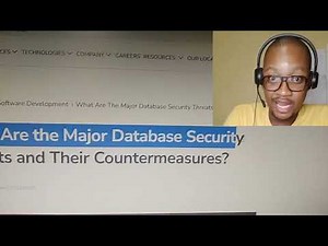 What Are the Major Database Security Threats and Their Countermeasures?