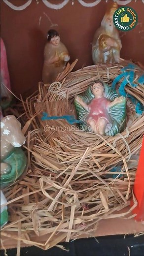 Jesus Nativity Scene 🎄✝️ | Holy Family Christmas Crib