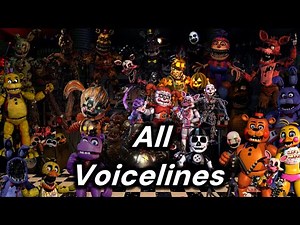 Ultimate Custom Night All Voicelines (With subtitles)