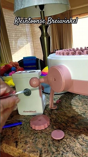 How to install the ZestWrench Electric Knitting Machine Adapter on the Sentro 48 #sentro #ZestWrench