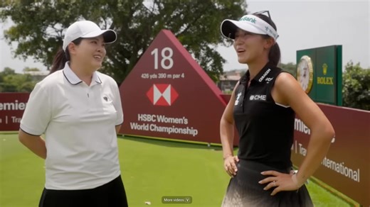 WATCH: LPGA stars Lydia Ko, Inbee Park interview each other in Singapore