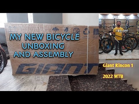 Giant Rincon 1 MTB 2022 Unboxing And Assembly