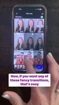How to Combine Video Clips Together and Add Transitions in Instagram Reels