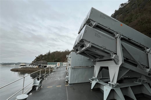 Upgraded HMS Portland fitted with new deadly missiles to target foes on land and sea