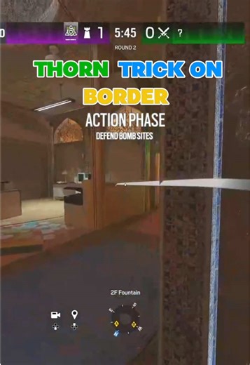 Master the Thorn Trick on Border in Rainbow Six Siege