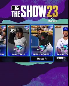 4.7K views · 104 reactions | Have you played  someone with a Real 99 in their lineup? That means you’re playing against a real MLB player! If you play a Real 99 , make sure you tag us and share it using #TheReal99. Good luck! #MLBTheShow | MLB The Show | Facebook