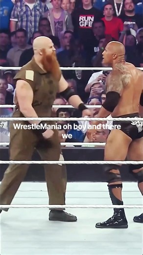 The FASTEST Match in WrestleMania History! ⚡ #TheRock
