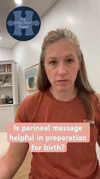 Is perineal massage in preparation for birth helpful? #positivebirth #birthplan #perinealmassage